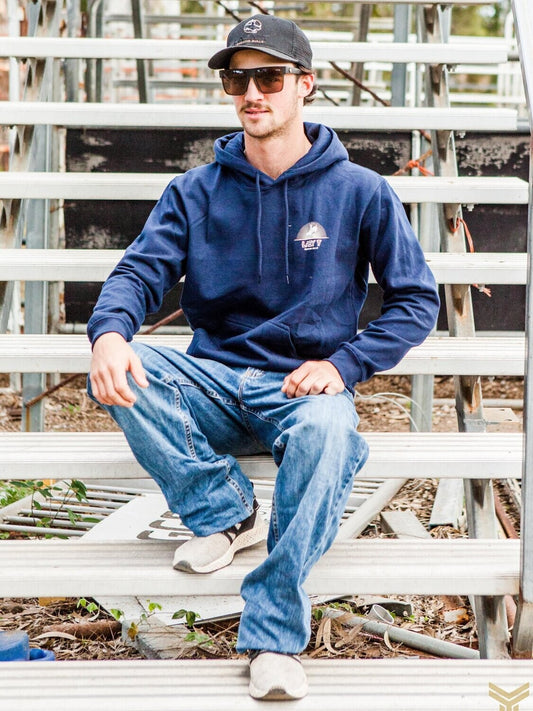 "Sunrise" Hoodie - Blue