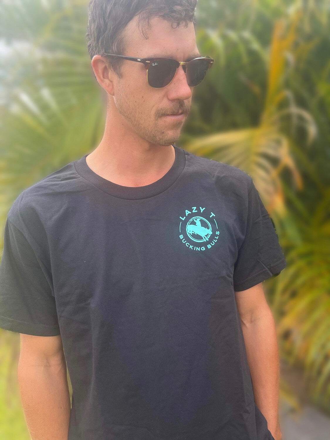 “Waco” T-shirt - Bright Blue Logo