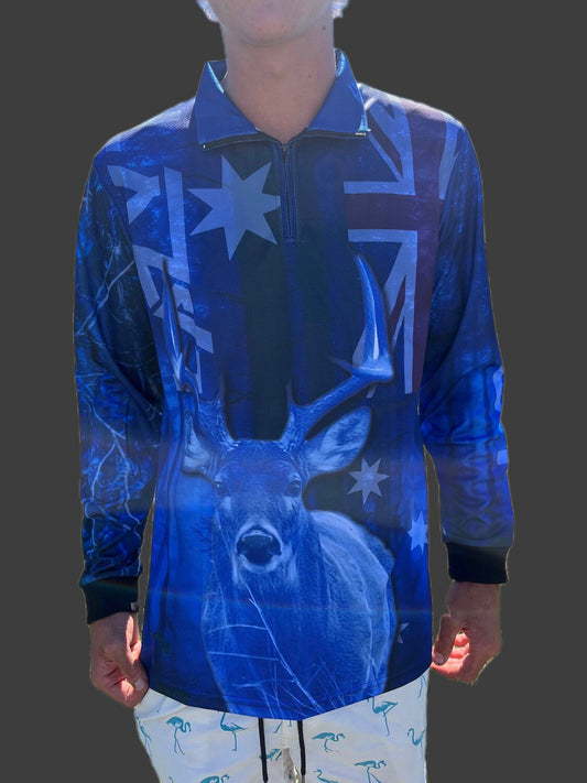 “Deer” Fishing Shirt